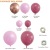 Cross-Border New Arrival Pink Balloon Chain Set Vintage Rose Red Birthday Party Supplies Wedding Decorations Arrangement