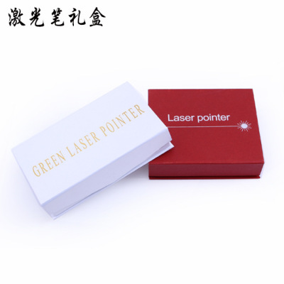 Laser Flashlight Empty Packing Boxes 851 303 850 301 019 Red Gift Box White Gift Box