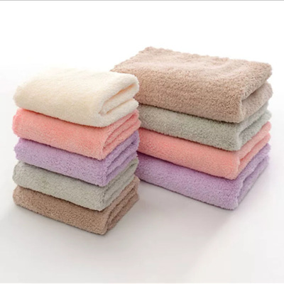 Factory Direct Sales 30*30 Absorbent Towel Small Square Towel Ultra-Fine Coral Velvet Towel Wholesale Two Yuan Store Supply