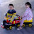 Children's Electric Train Portable Tractor Toy Car Children Baby Net Red Car Rechargeable Four-Wheel Car