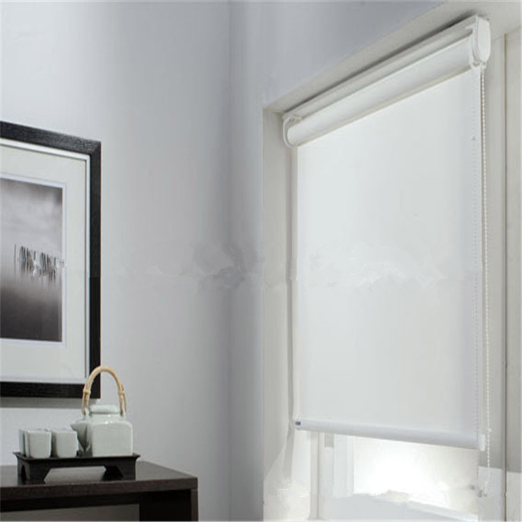 定制窗帘办公写字楼窗帘拉珠卷帘百叶窗帘防紫外线防晒阻燃卷帘