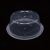 750/1000ml round Disposable to-Go Box Disposable Bowl Disposable Lunch Box Takeaway Soup Noodles Barrel Transparent Lunch Box