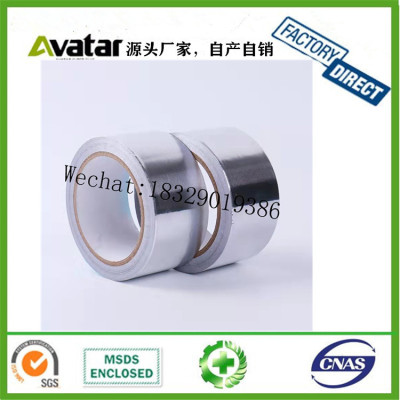 aluminum tape  adhesive aluminium foil tape without paper for refrigeration