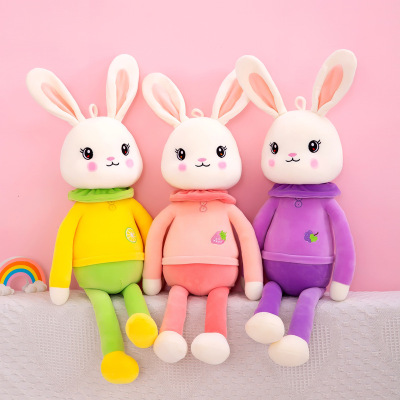 Cartoon Bella Rabbit Doll Plush Toy Soft and Adorable Bunny Doll Ragdoll Children's Pillow Stall Toy