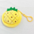 Factory Mini Animal Card Holder Coin Storage Bag Creative Cartoon Fruit Coin Purse Embroidery Plush Purse Wholesale