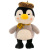 Cute Painter Penguin Doll Children Doll Plush Toy Prize Claw Doll Activity Gift Graphic Customization Wholesale