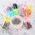  Child Bear Bottles Disposable Rubber Band Color Tie Hair Small Rubber Band Does Not Hurt Hair High 