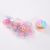 Korean Style Summer New Children's Hair Band Petal Boxed Rubber Band Color Disposable High Elastic Hair Tie Small Rubber Band