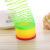 129.119 Rainbow Spring, Jenga Elastic Force Circle Plastic Spring Coil Stair Climbing Rainbow Spring