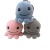 Factory Wholesale 7cm Cartoon Cute Octopus Small Octopus Plush Key Chain Pendant Creative Gift