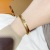 Gold Shop Same Style Imitation Gold Opening Bracelet Bracelet No Color Fading Heart Sutra Xiangyun Vietnam Placer Gold Jewelry Bracelet for Women