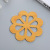 Wholesale Carved Hollow Flower Insulated Bamboo Mat in Stock Wholesale Two Yuan Store Supply