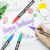 New Fantasy Graffiti Decorative Outline Pen Metal Double Line Pen 20 Color Set Hand Account Pen Marking Pen Flow Amazon