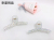 White Colorful Claw Clip Back Head Fashion Big Claw Shape Shark Claw Hairpin Bead Integrated Claw