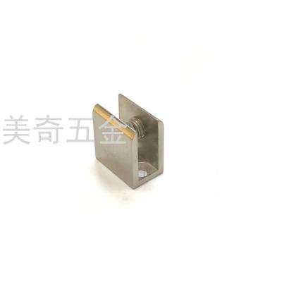 Zinc Alloy Household Glass Door of Shower Room Holder Connector Glass Clip Glass Clamp Porting Plate Holder Clip