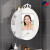 Internet Celebrity Bathroom Mirror Cabinet Bathroom Mirror Punch-Free Toilet Bathroom Bathroom Bathroom Washstand with Shelf Wall-Mounted