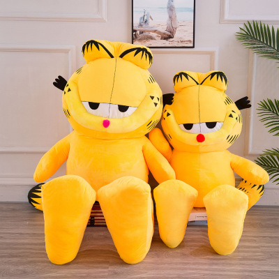 Factory Cute Garfield Doll Plush Toys Large Simulation Ragdoll Doll Customized Birthday Gift Wholesale