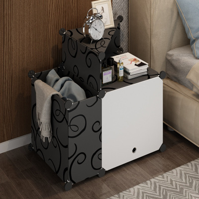 Bedside Table Bedside Storage Storage Plastic Multi-Layer Toy Storage Box Simple Plastic Bedroom Small Cabinet Household Cabinet