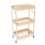 Removable Installation-Free Baby Products Storage Rack Storage Rack with Wheels Multi-Layer Floor Folding Trolley Kitchen Bathroom