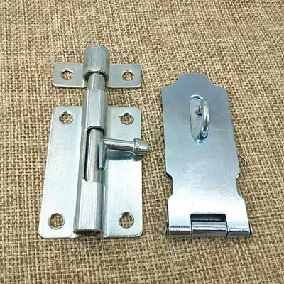 Factory Direct Sales Bolt Door Latch Old-Fashioned Door Latch Bolt Set Wholesale Two Yuan Store Supply