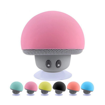 Small Mushroom Head Speaker Mini Cartoon Portable Mobile Phone Tablet Computer Stand Small Speaker Factory Spot