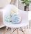 Nordic Instagram Style Three-Strand Rope round Knotted Ball Pillow Hand-Woven Cushion Knot Window Cushion Home Customer-Made