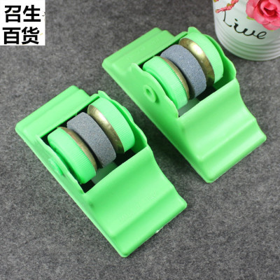 Factory Direct Sales Fixed Sharpening Stone with Base Type Sharpening Household Fast Sharpening Tool Running Rivers and Lakes 2