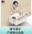 Bathroom Mirror with Shelf Small Apartment Bathroom Toilet Sink round Mirror Hanging Punch-Free
