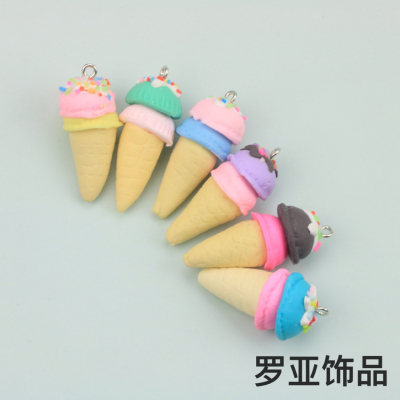 Polymer Clay Simulation Candy Toy Color Ice Cream Accessories