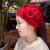 H-31 Autumn and Winter Warm Wool Knitted Headband Hat Wide Brim Fashion Headgear Women's Headscarf Ear Protection out Hair Band