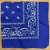 Cotton Turban Amoeba Outdoor Handkerchief Handkerchief with Card Sports Sweat-Absorbent Square Scarf