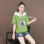 Thin Sweater Women's Summer Breathable  New Korean Style Sports Top Loose Fashion Hooded Short Sleeve T-shirt Fashion