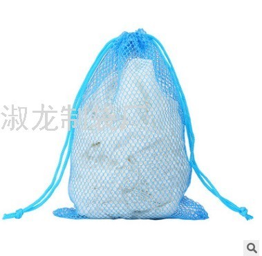 Factory Customized Buggy Bag Laundry Bag Mesh Drawstring Bag Toy Towel Bag Polyester Drawstring Mesh Bag Customized Logo