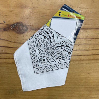 Cotton Turban Amoeba Outdoor Handkerchief Handkerchief with Card Sports Sweat-Absorbent Square Scarf