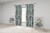 Customized High-End Living Room Bedroom Full Shading Bay Window Pastoral Floral Shading Cloth Curtain