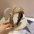 South Korea Dongdaemun Online Influencer Headdress Fabric Knotted Unilateral Asymmetric Three-Dimensional Bow Hair-Hoop Headband Hairpin Female