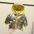 off-Season Children's down Jacket Small Silver Gold Man Space Solid Color Children Boys and Girls Baby Winter Clothes Coat Wholesale