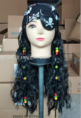 Pirate Wig Ball Wig Festival Wig Performance Wig Anime Wig Party Wig Cosplay Wig