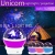 Led Starry Sky Projection Lamp LED Decorative Rotating Starry Sky Ambience Light Creative Gift Bedroom Small Night Lamp