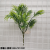 Artificial Aquatic Plants Home Decoration Bonsai Accessories Flower Arrangement with Balcony Set 5 Fork 15 Mesh Short Brown