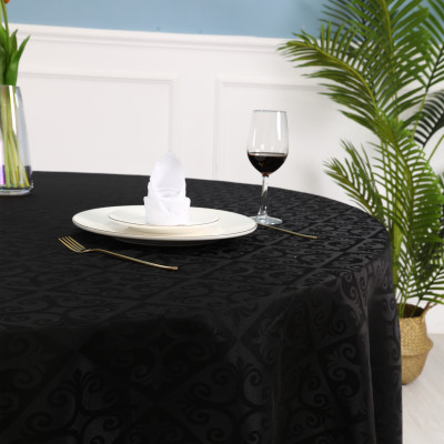 Hotel Wedding Restaurant Tablecloth round Rectangular Tablecloth European Decoration Figured Cloth