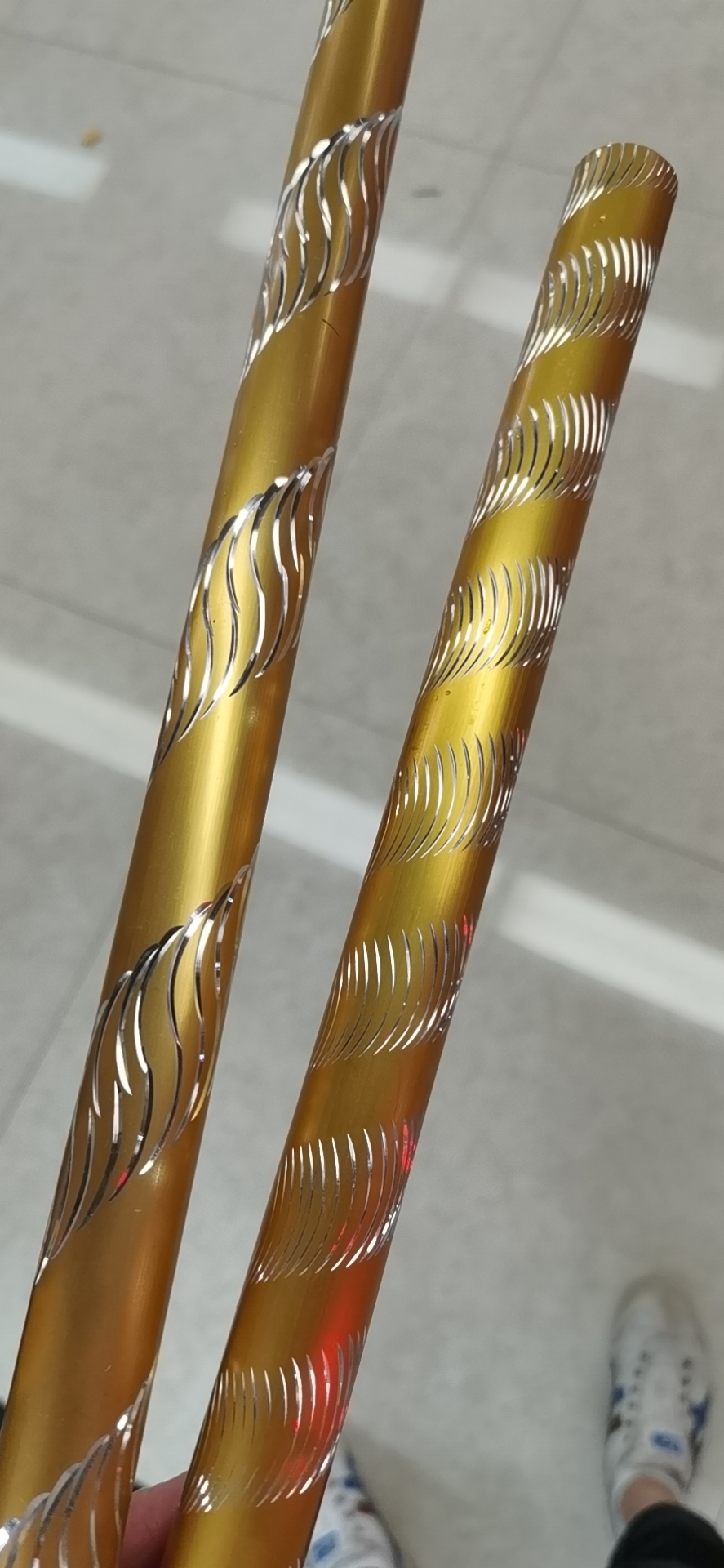 28刻花杆，35包纸杆