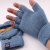 Winter Warm Men's Adult Gloves Half Finger Flip Gloves High School Students Writing Color Matching Fingerless Knitted Gloves