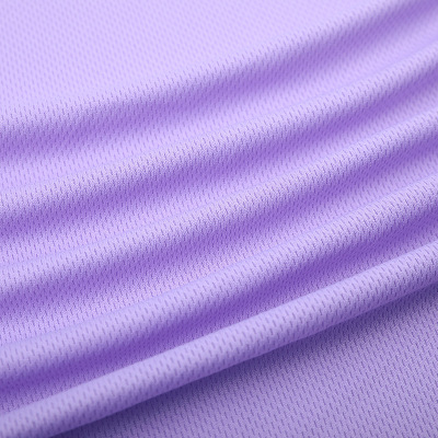75D/36F Polyester Three-Level Bird Eye Mesh Fabric Moisture Wicking T-shirt Sportswear Bag Fabric Factory in Stock