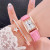 Korean Style New Belt Watch Diamond Watch Fashion Rectangular Three-Pin Student Quartz Watch Wholesale