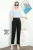 Suit Harem Pants Women's Pants Smoke Tube Black Straight Loose Slimming Cropped Casual Tappered Suit Pants