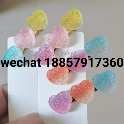 colorful hairclips for girls hair accessories 