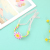 Children's Handmade DIY Flowers Stars Heart Bracelet Wrist Ring Hand Strap Creative Intellective Toys Props