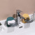 Soap Box Soap Dish Punch-Free Wall-Mounted Suction Cup Home Bathroom Bathroom Multi-Function Draining Rack