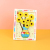 Children's Student Creativity Handmade DIY Button Flower Bouquet Painting with Photo Frame Father's Day Three-Dimensional Button Stickers